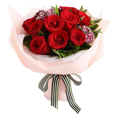 Royal Flowers - 🎂🌹Happy Birthday Red Roses Bouquet