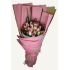 One and a half dozen Milk Pink Roses Bouquet