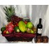 Mid Autumn Festival Fruits Hamper with Mini Mooncakes and Red Wine